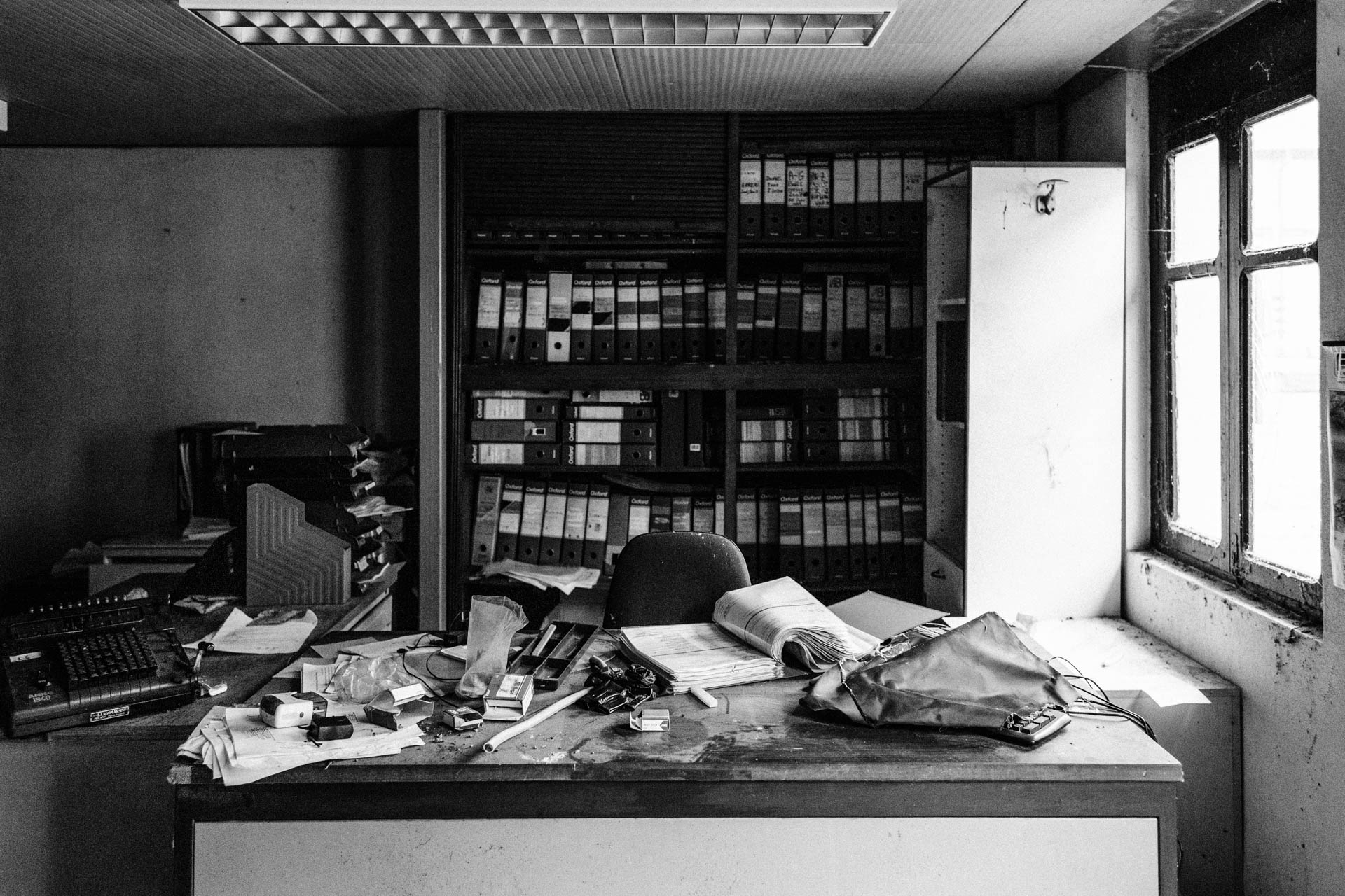 Abandoned office